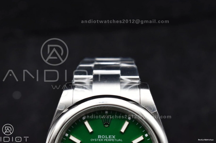 Best 942 Dial Edition 41mm Oyster 904L Perpetual Green A Steel 124300 1:1 DIWF Attractive 1102